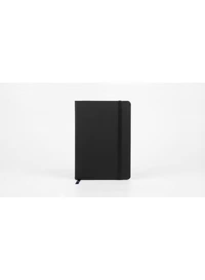 A5 Cream Paper Notebook with Soft Black Cover