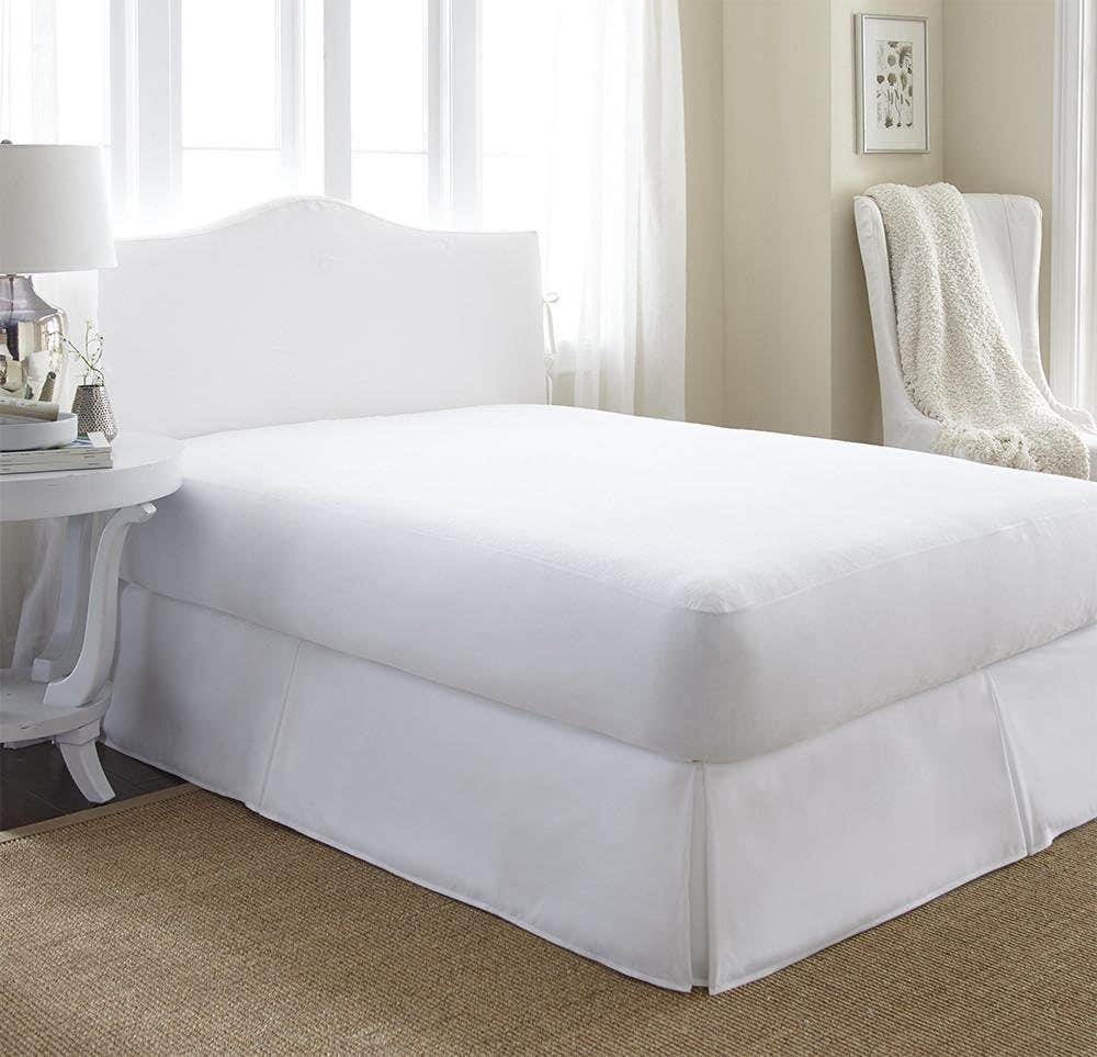 Fitted Waterproof Mattress Protector Queen Size 180x200x30 cm
