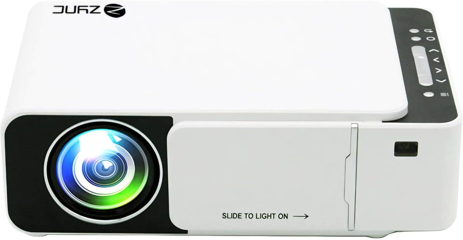 Zync T5 Wi-Fi 4K Smart Home Cinema Projector - Full HD, Built-in Speaker, Wireless Casting