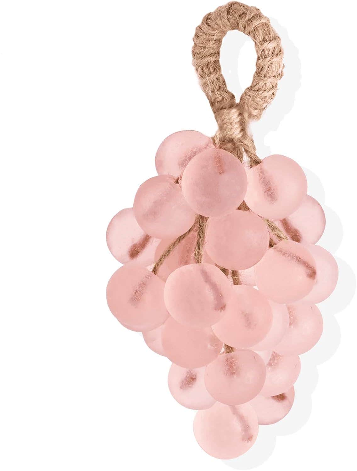 Luxury Grape-Shaped Glycerin Soap - Pink, Moisturizing, Rich Lather