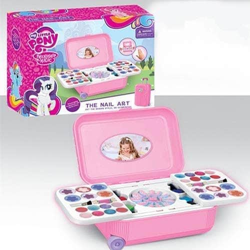 BOYA TOYS Girls Makeup Set with Lipstick and Nail Polish