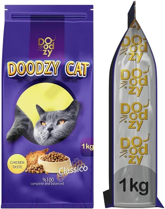 DOODZY Cat Treats 1KG - Protein Rich Chicken Flavor