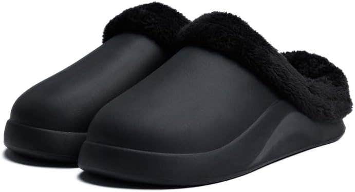 Onda Mega 2 Women's Fur Lined Clogs - Winter Indoor/Outdoor Shoes