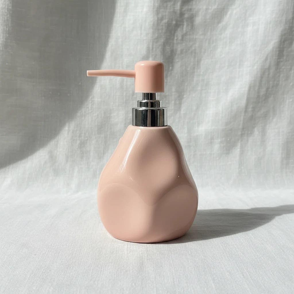 Porcelain Liquid Soap Bottle - Style 917