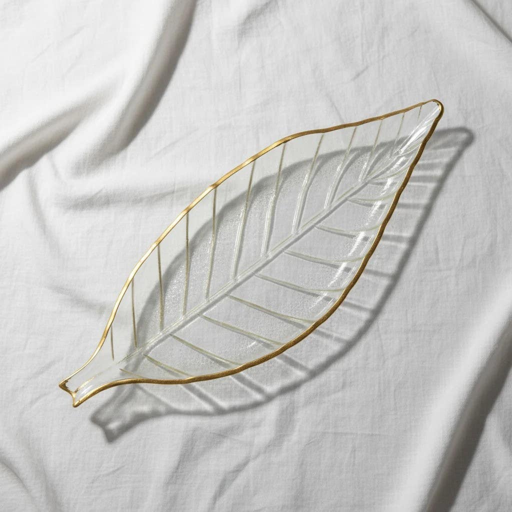 The Prism Minimalist Glass Presentation Platter