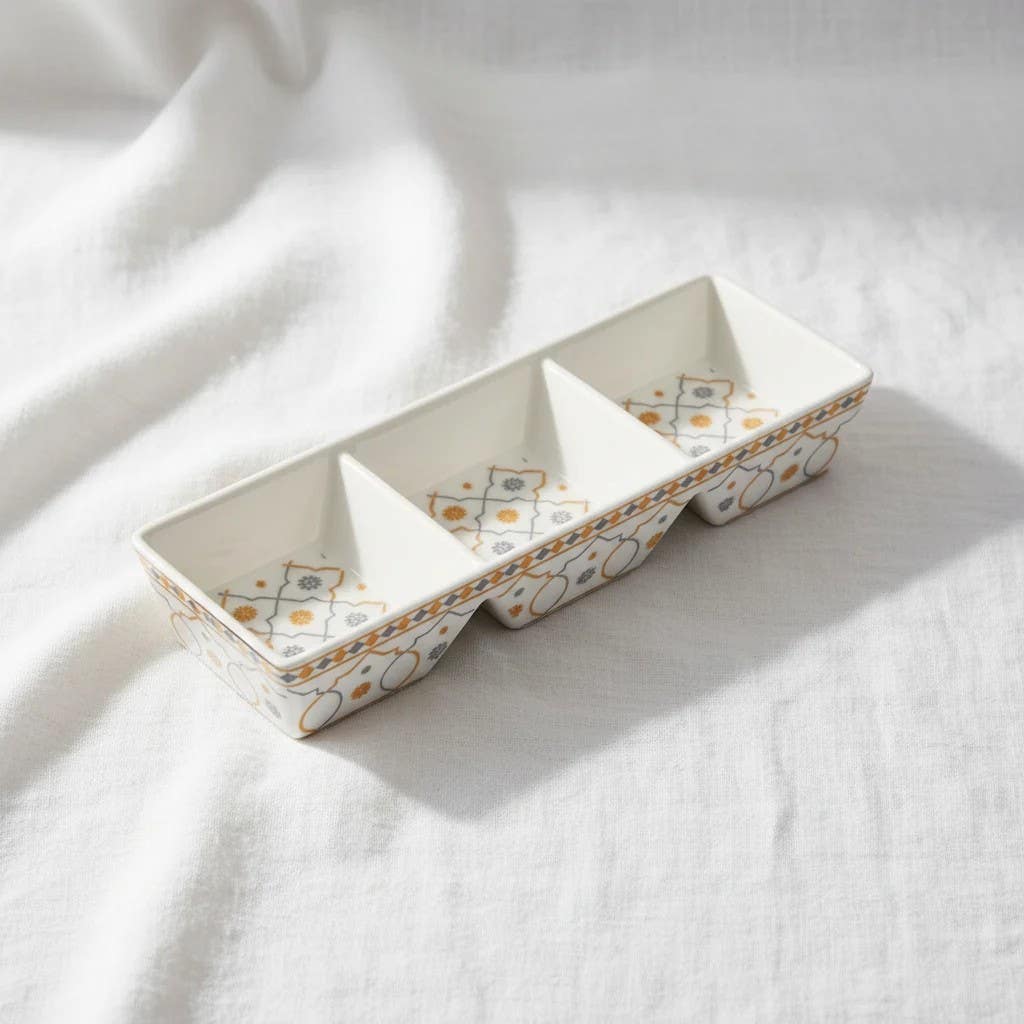 The Minimalist Hospitality Pavilion (Porcelain Serving Plate)