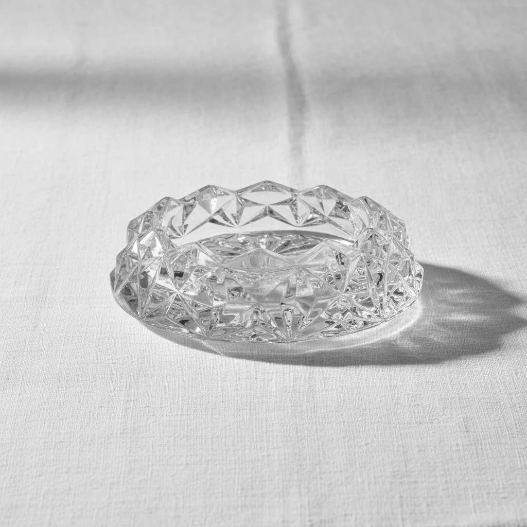 The Solstice Minimalist Glass Vault (Architectural Glass Ashtray)