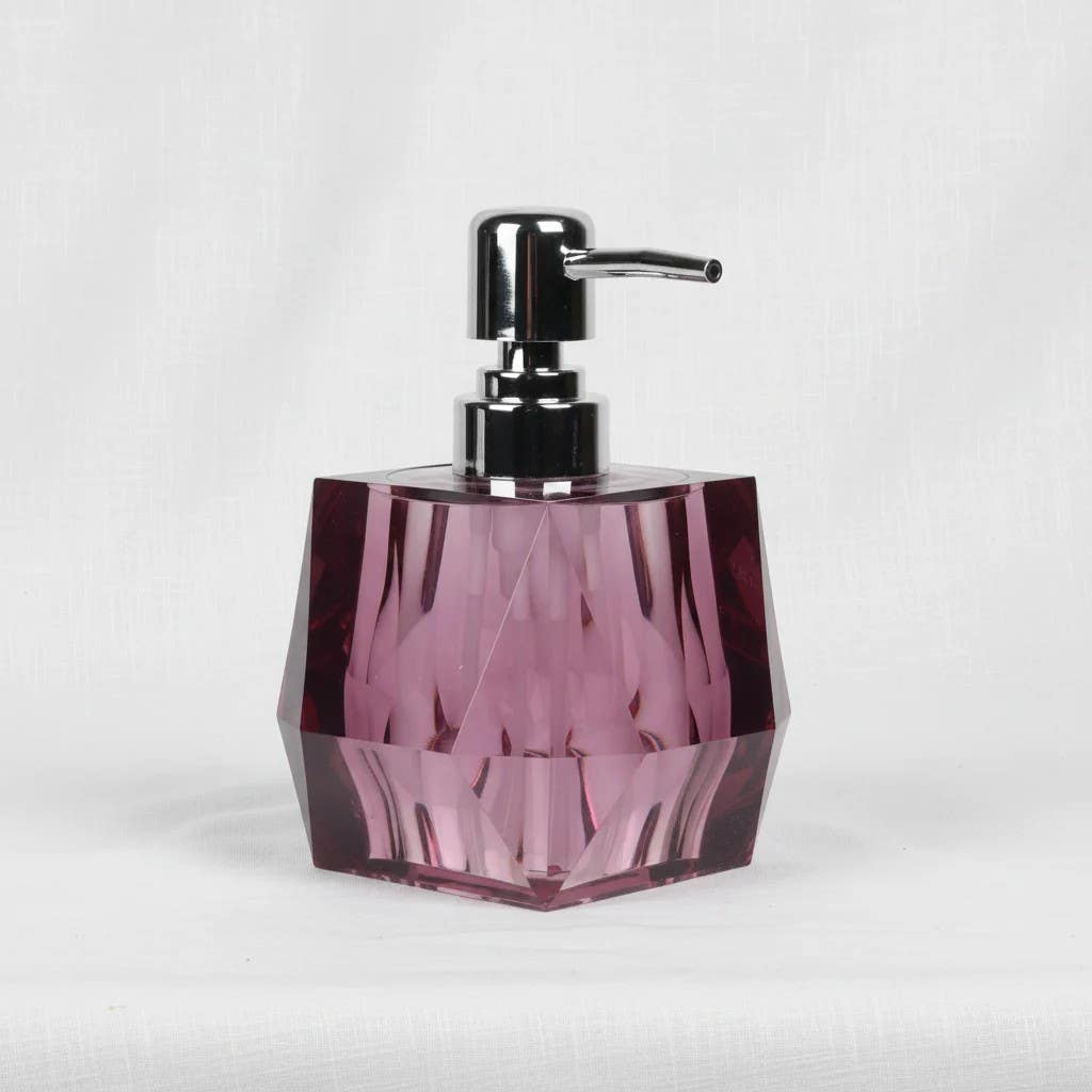 Chic Purple 200ml Liquid Soap Dispenser by Dolkin Home