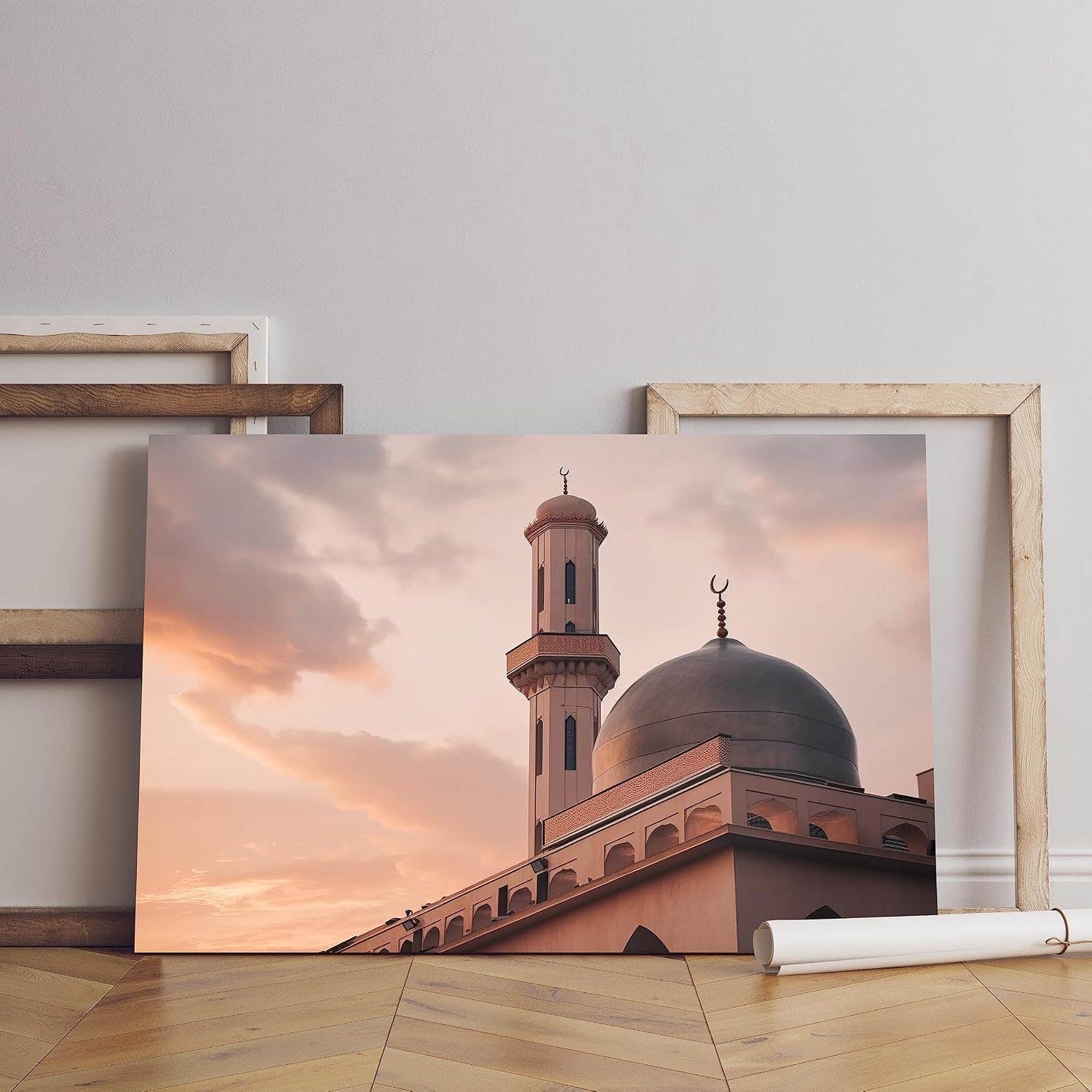 Home Gallery mosque islamic Printed canvas wall art 60x40 cm