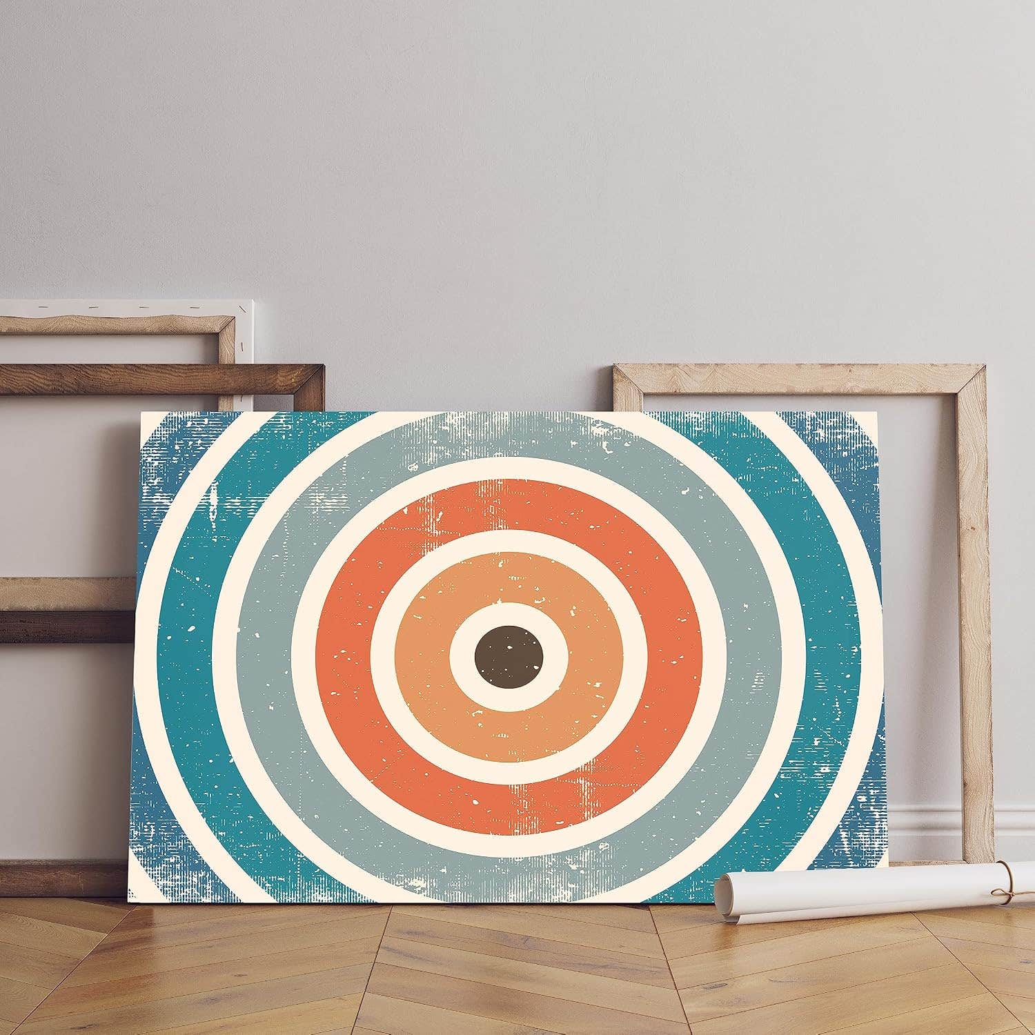 Home Gallery old retro background with grunge texture Printed canvas wall art 60x40 cm