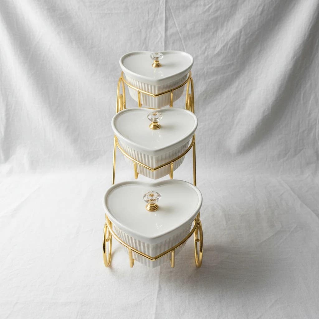 The Zenith Minimalist Ceramic Decorative Candy Bowls