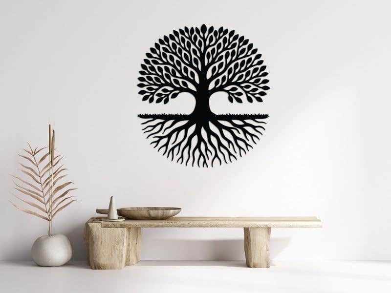 Tree of Life Wall Decor Wood Wall Art