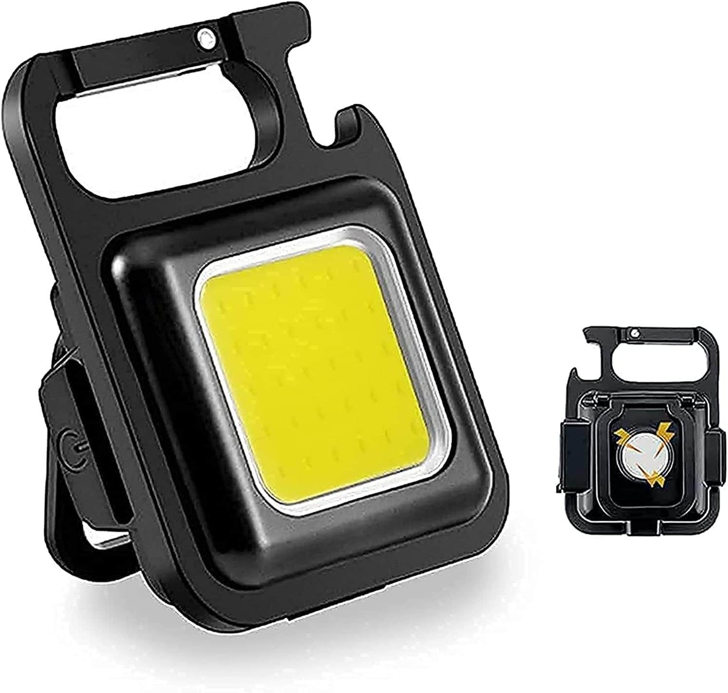 AWH COB Waterproof LED Mini Keychain Flashlight 800 Lumens - 4 Modes