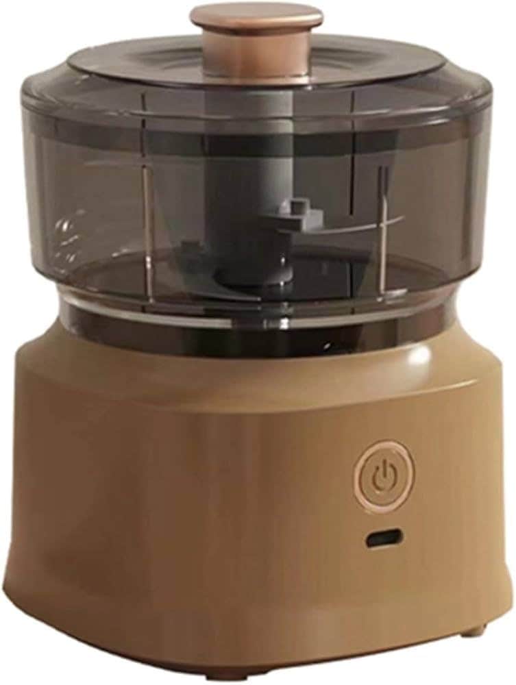 Generic 350ml Rechargeable Liquid Dispenser - Beige/Brown, Soap/Shampoo/Hand Sanitizer, No Leaking
