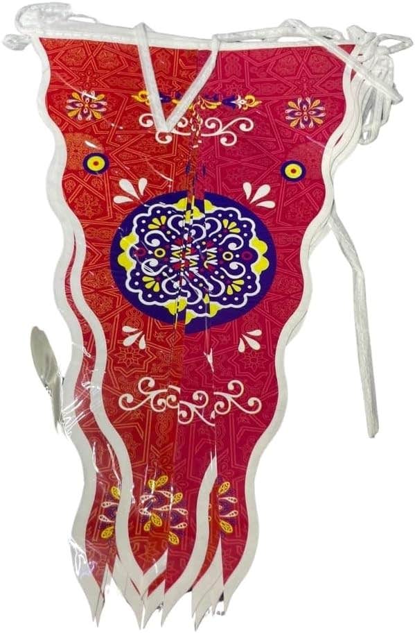 LC Multicolored Fabric Ramadan Decoration Hanging Ornaments