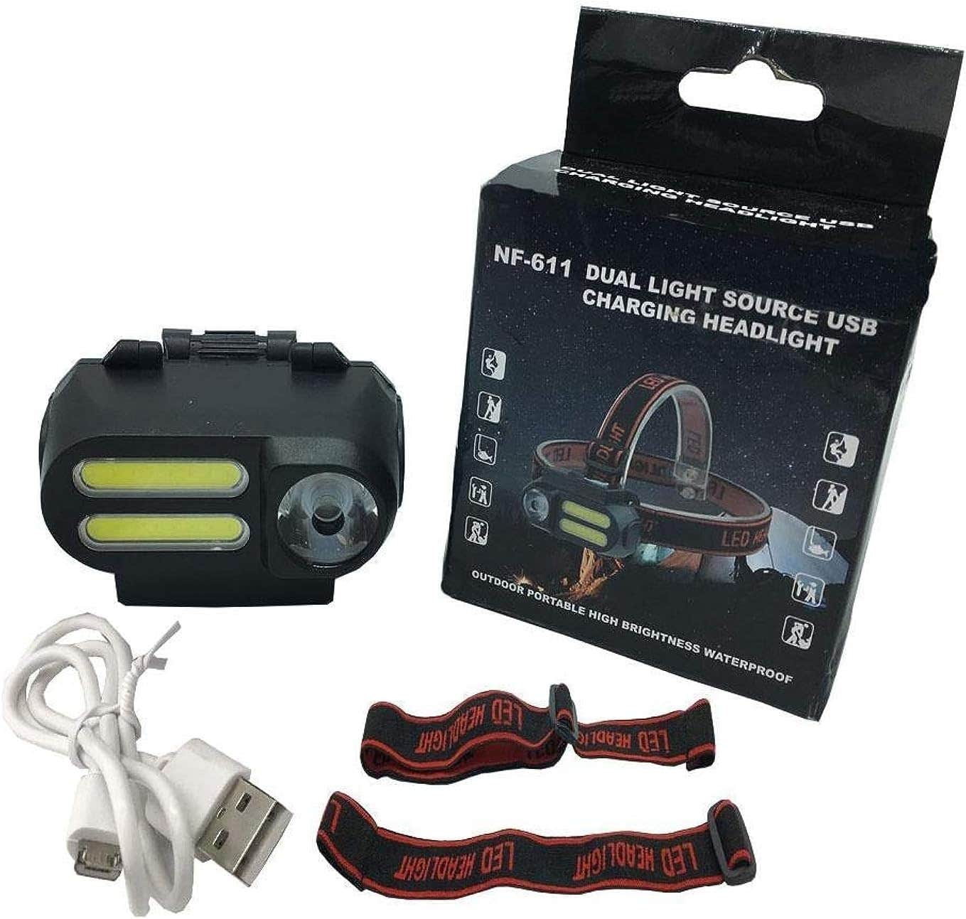 H-Home Black LED Headlamp - Water Resistant, Multiple Light Modes