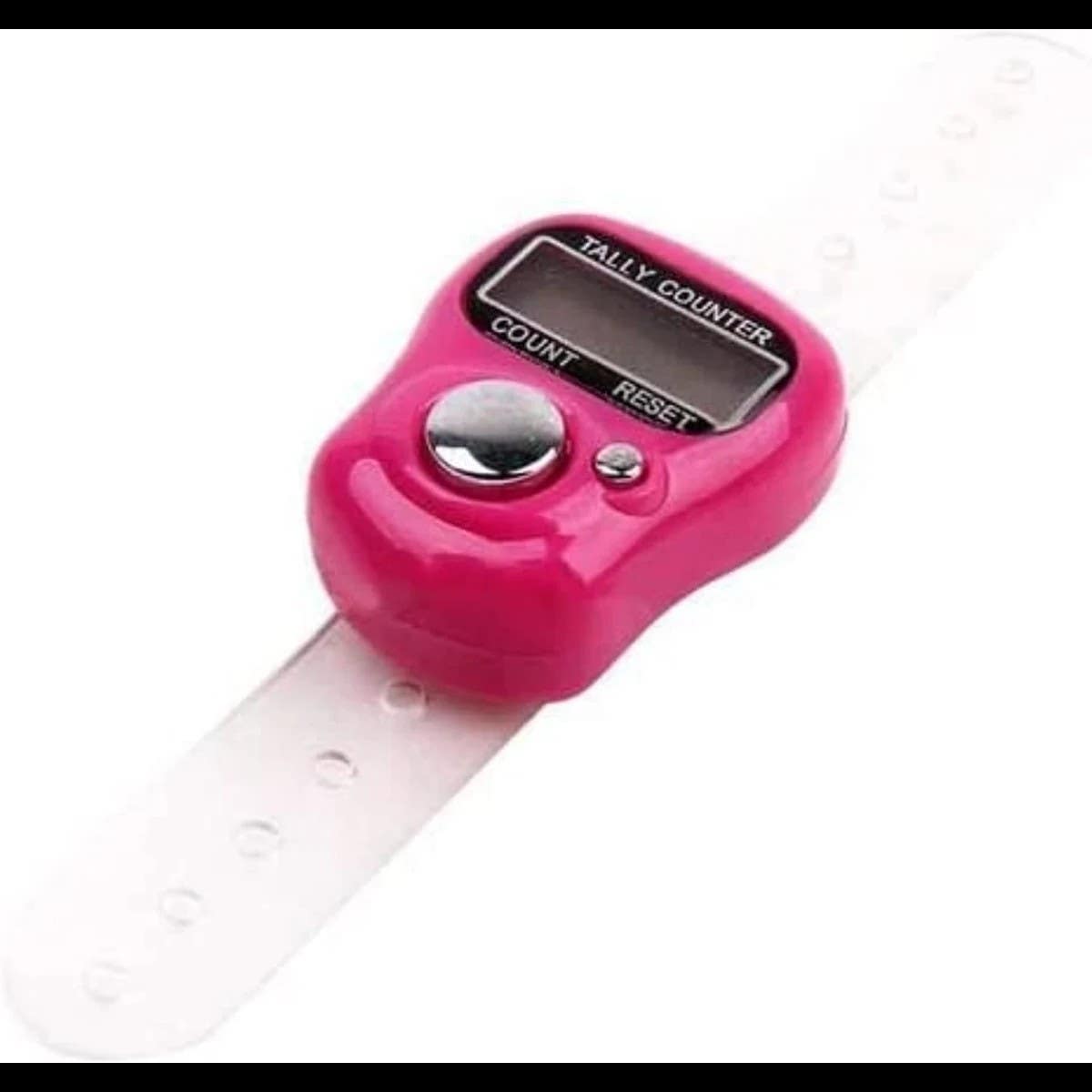 Electronic prayer beads (plastic) - fuchsia