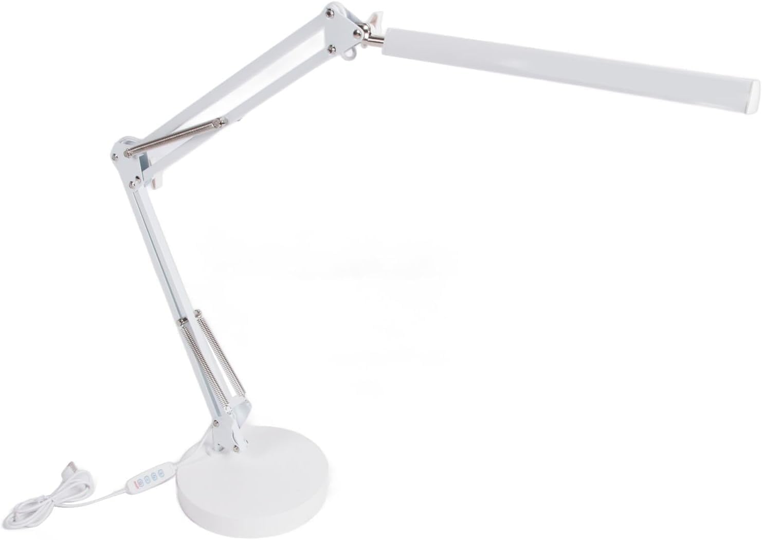 Metal Desk Lamp - White