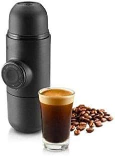 Portable Mini Espresso Coffee Machine, Black