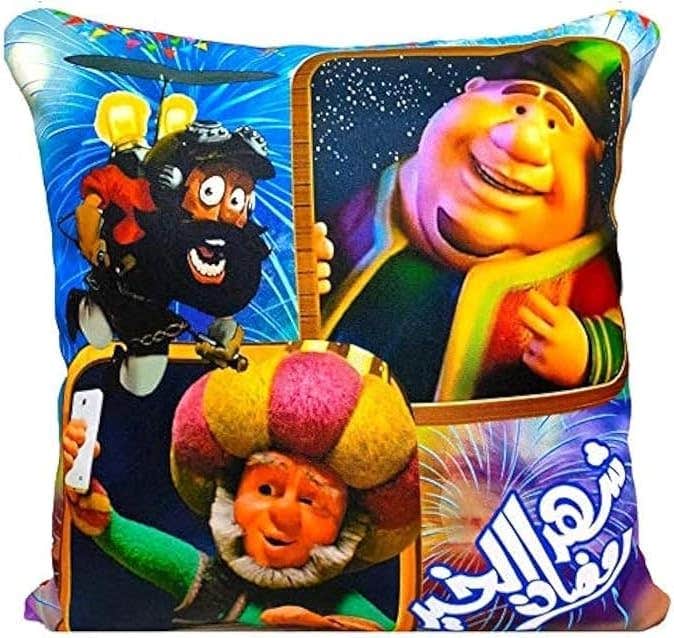 Generic Multi Color Polyester Cushion - Traditional Style 30x40cm