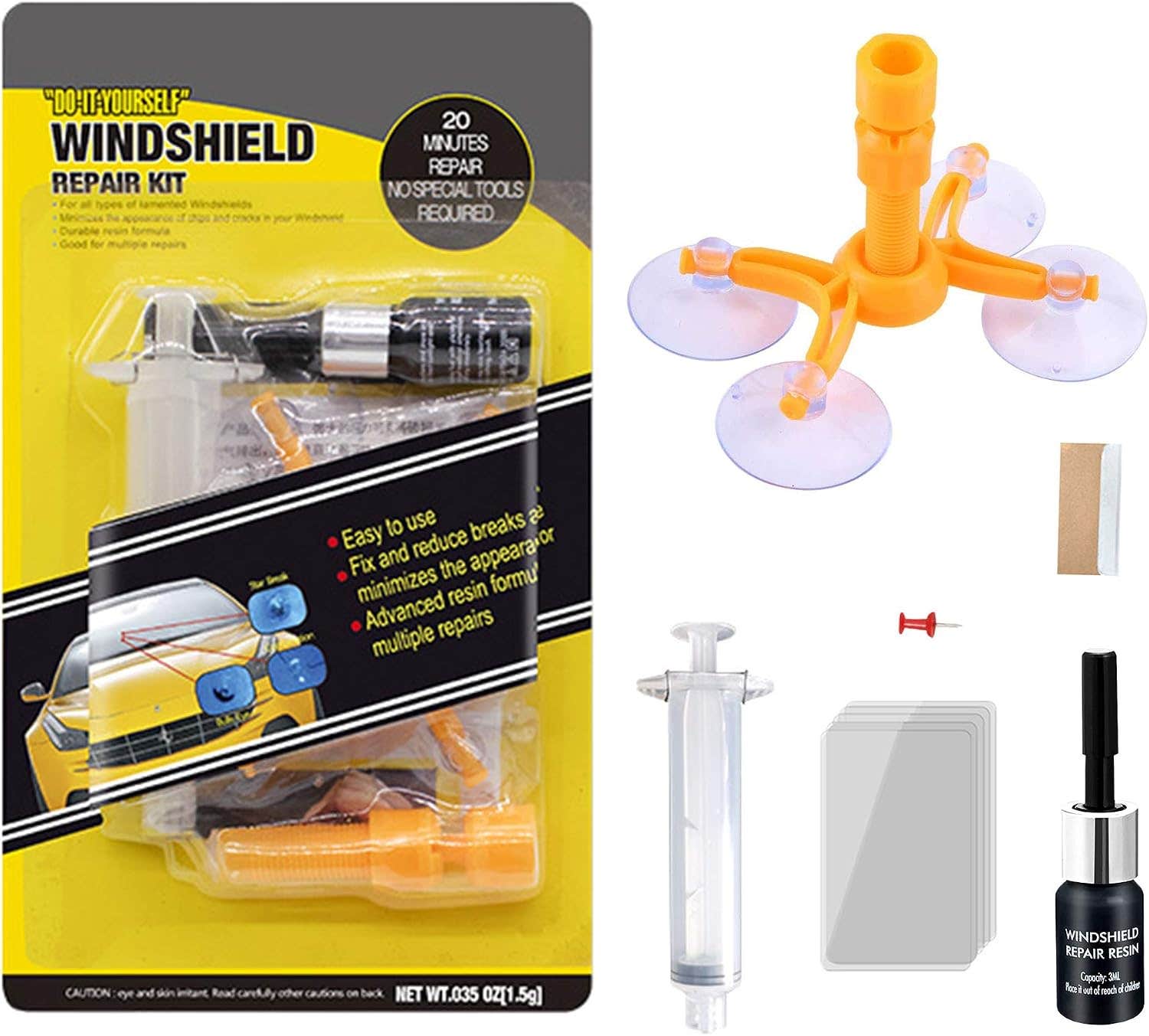 Daga Windshield Repair Kit | Automotive Glass DIY Tool