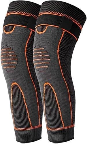 Breathable Elastic Knee Support Sleeve with Artemisia Argyi Pads