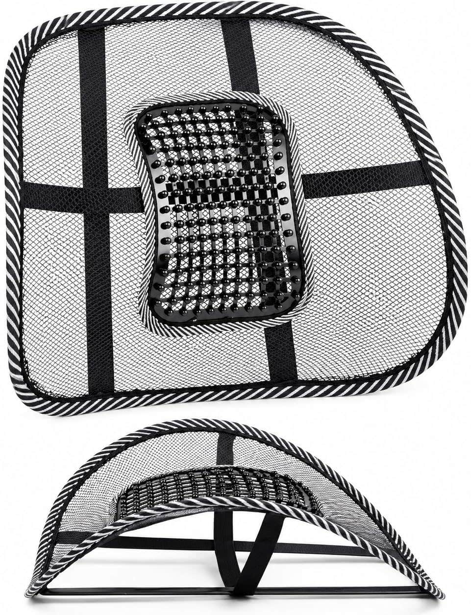 Comfortable Car Back Support Cushion for Driving Office Work and Long Sitting Periods