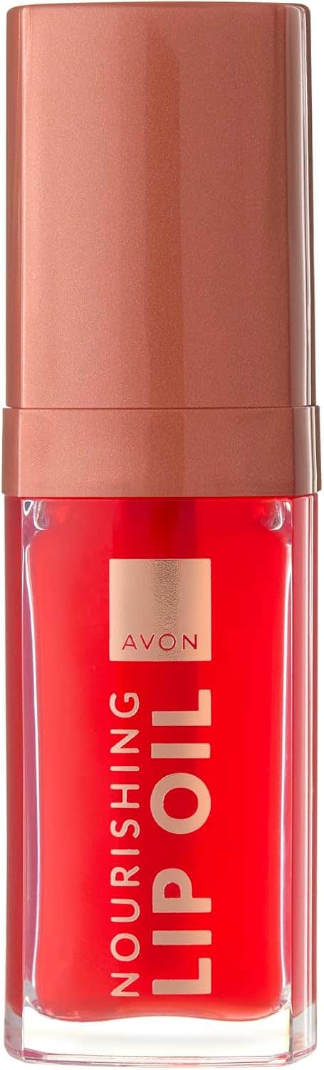 Avon Nourishing Lip Oil SPF12 - Take A Hint, Glossy Finish, SPF Protection - 7ml