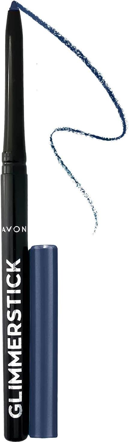 Avon True Colour Glimmerstick Eyeliner in Starry Night - Long Lasting Matte Blue Eye Liner
