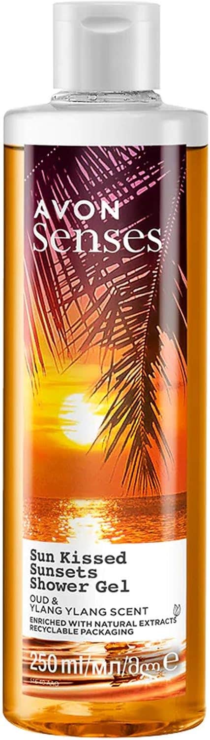 Avon Senses Sunkissed Glow Shower Gel 250ml - Citrus & Floral Scent