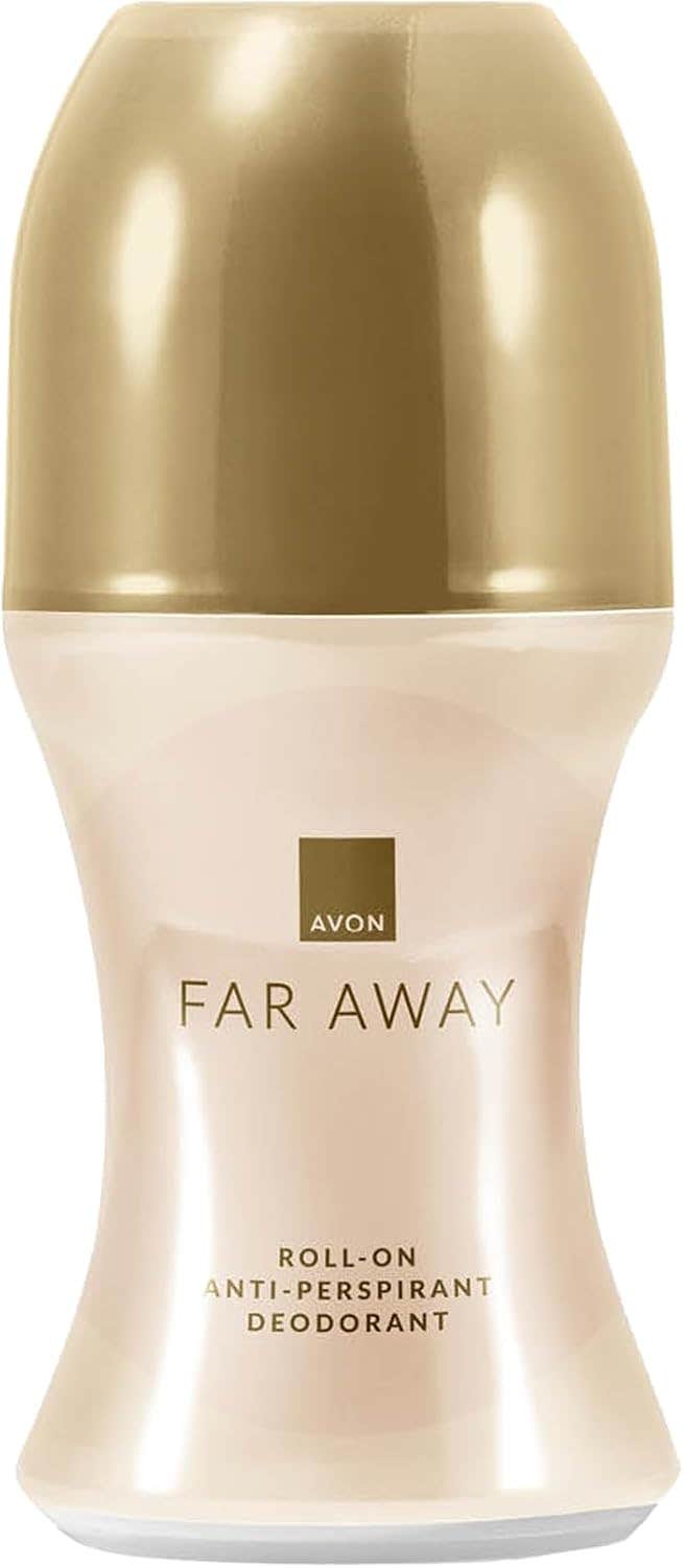 Avon Far Away Women's Roll-On Deodorant 50ml - Sandalwood Fragrance