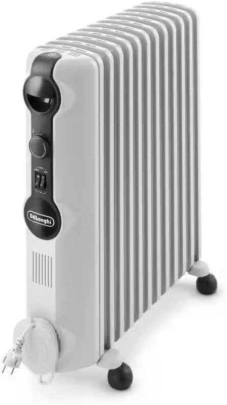De'Longh oil heater, 9 fins, 2000 Watt, white, TRRS0920