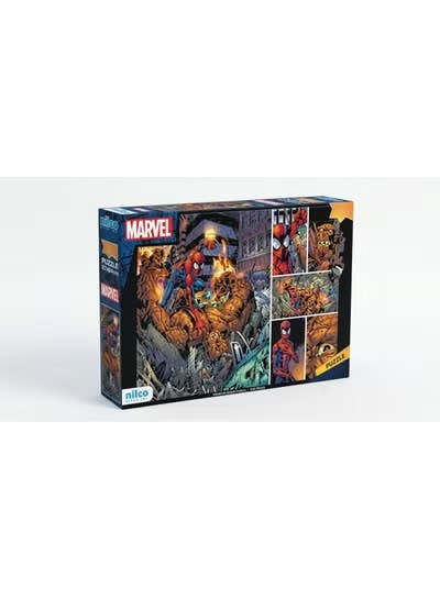 Marvel Spiderman Jigsaw Puzzle by Nilco - 1500 Pieces - 87x64 cm