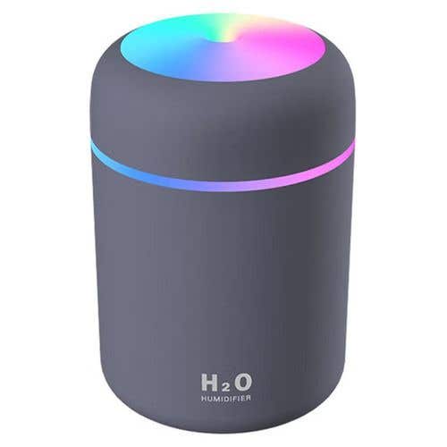Portable Car Air Humidifier with Colorful Cup & USB Port | Travel Air Humidifier
