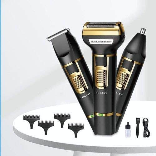 Sokany SK-9942 3-In-1 Professional Hair Clipper for Men
