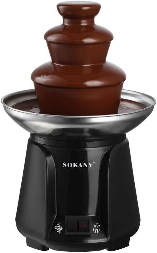 Sokany Chocolate Fountain 60W - Premium-Grade Materials - Built to Last