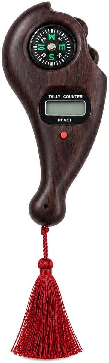 Digital Tasbih Counter with Display and Rotating Prayer Beads - Portable Electronic Misbaha for Dhikr and Daily Prayer