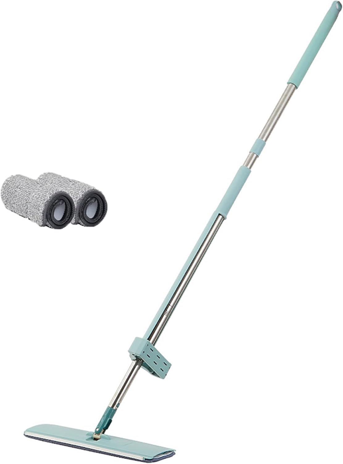Spaceshoop Auto Spin Squeeze Mop Set - Blue, Hand Free Cleaning
