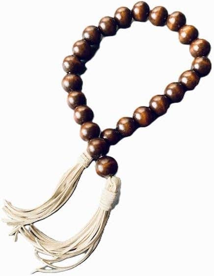 Rosary with elegant design, brown color, elegant home decor piece for decoration and decoration