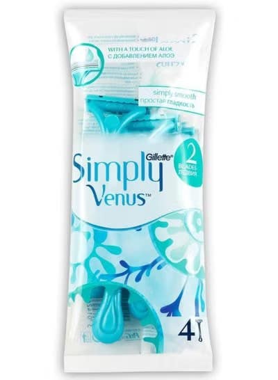 GILLETTE VENUS Simply 2 - 4-Piece Personal Care Set