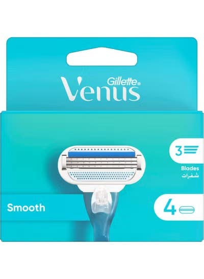 GILLETTE VENUS Smooth Sensitive Set - 4 Pieces for Personal Care