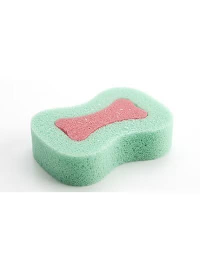 BUBBLES Kids' Bath Sponge - Green - Large Size