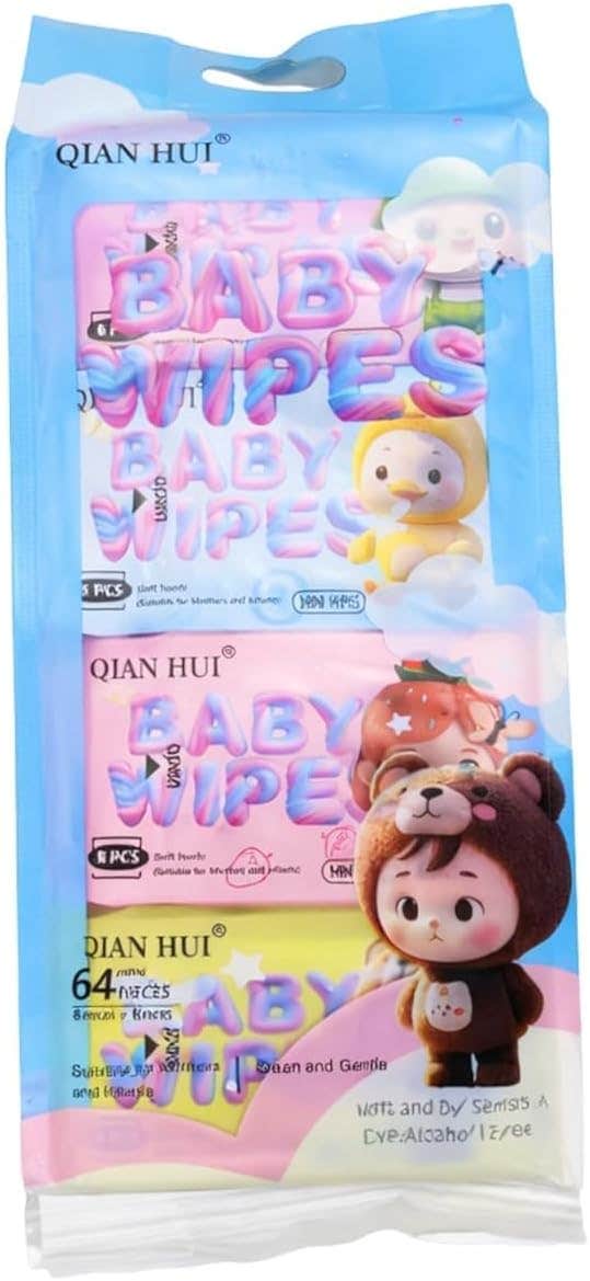 Wet Wipes, 64 Wipes, Milky,