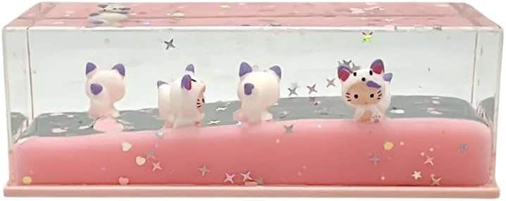 Acrylic Bobo Oil Decoration, Pink, WA-1123, Cute Desk Decor