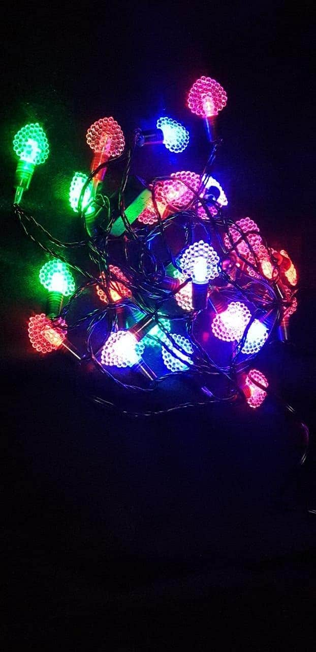 Portal Lighting rope decorative rope for occasions, holidays and Ramadan, 4.5 meters long, multi-colored lighting