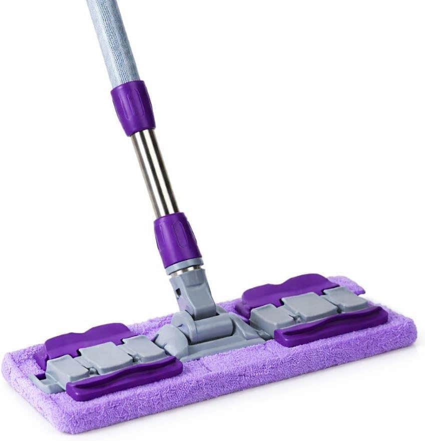 360 Degree Microfiber Floor Mop, Rectangular Head, For All Floor Types