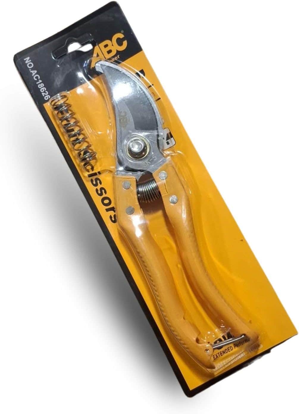 ABC 8" Tree Pruning Shears AC18626 - Yellow