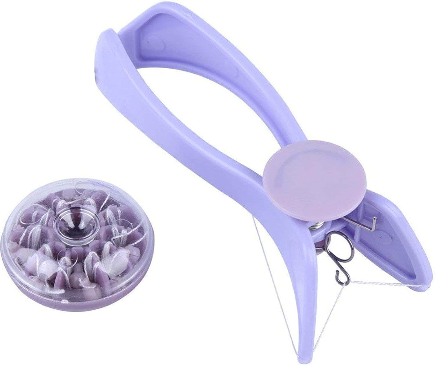 Dealsure Silique Epilator for Eyebrows, Face and Body, for Threading and Removing Hair, Multi-purpose, with Extra 6 Threads, Eyebrows, Face and Body Hair Threading