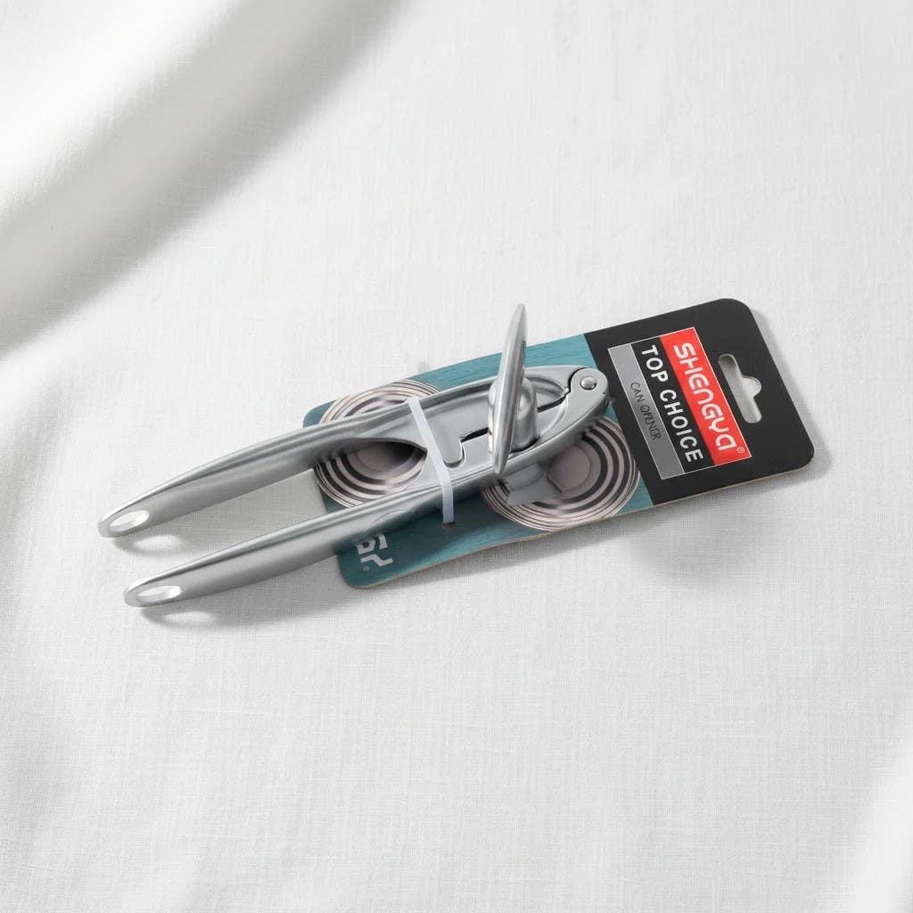 Shengya Nickel Can Opener 23.8cm - High-Torque Design & Smooth Cutting