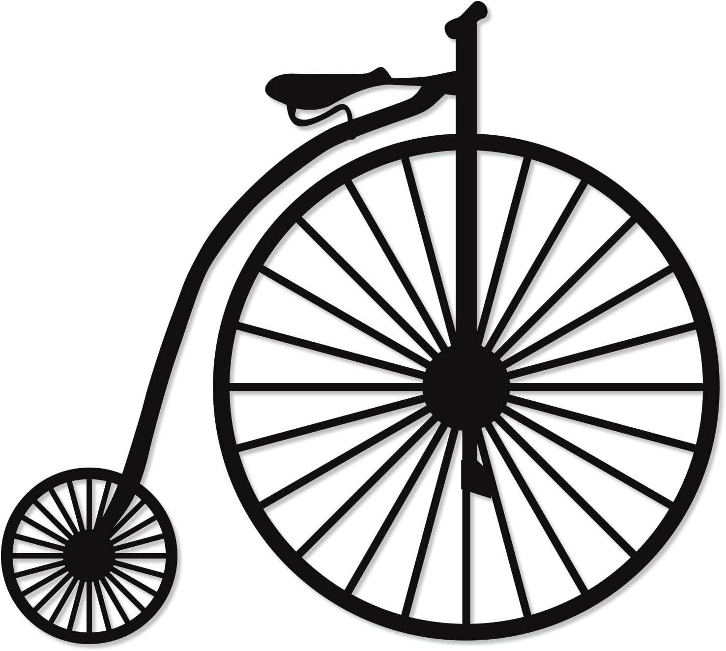 Home Gallery decorative classic bike wooden wall art 80x80 cm